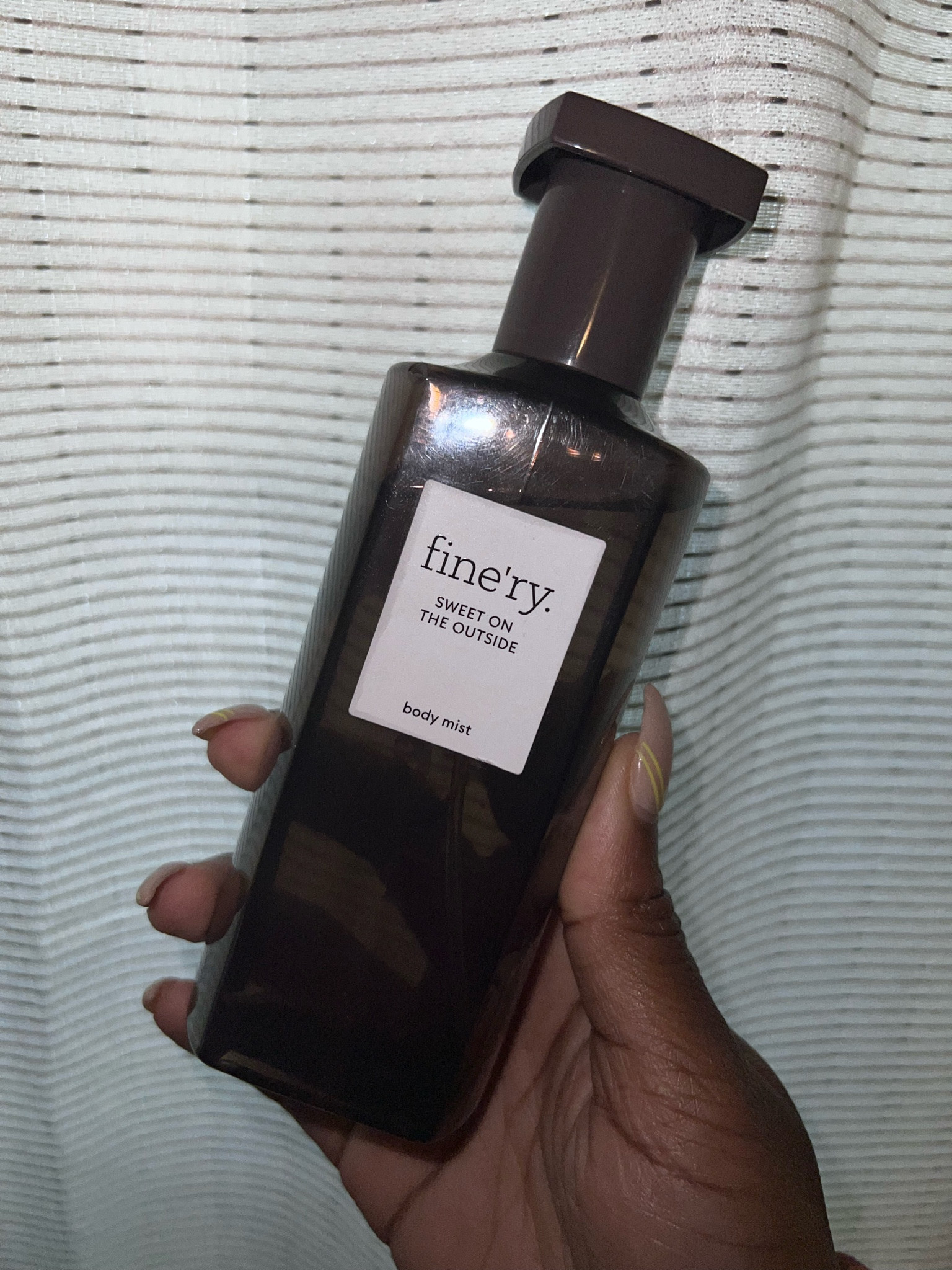 This beautiful fragrance captivates with notes of cacao wood🪵, smoked vetiver 💨 , and Madagascar vanilla 🍨. This scent takes you on a journey of sweetness and depth and has pretty decent lasting power for a body mist! Smells similar to “eilish” perfume, so if you like that, you’ll love this! 

#LTKsalealert #LTKbeauty #LTKunder50