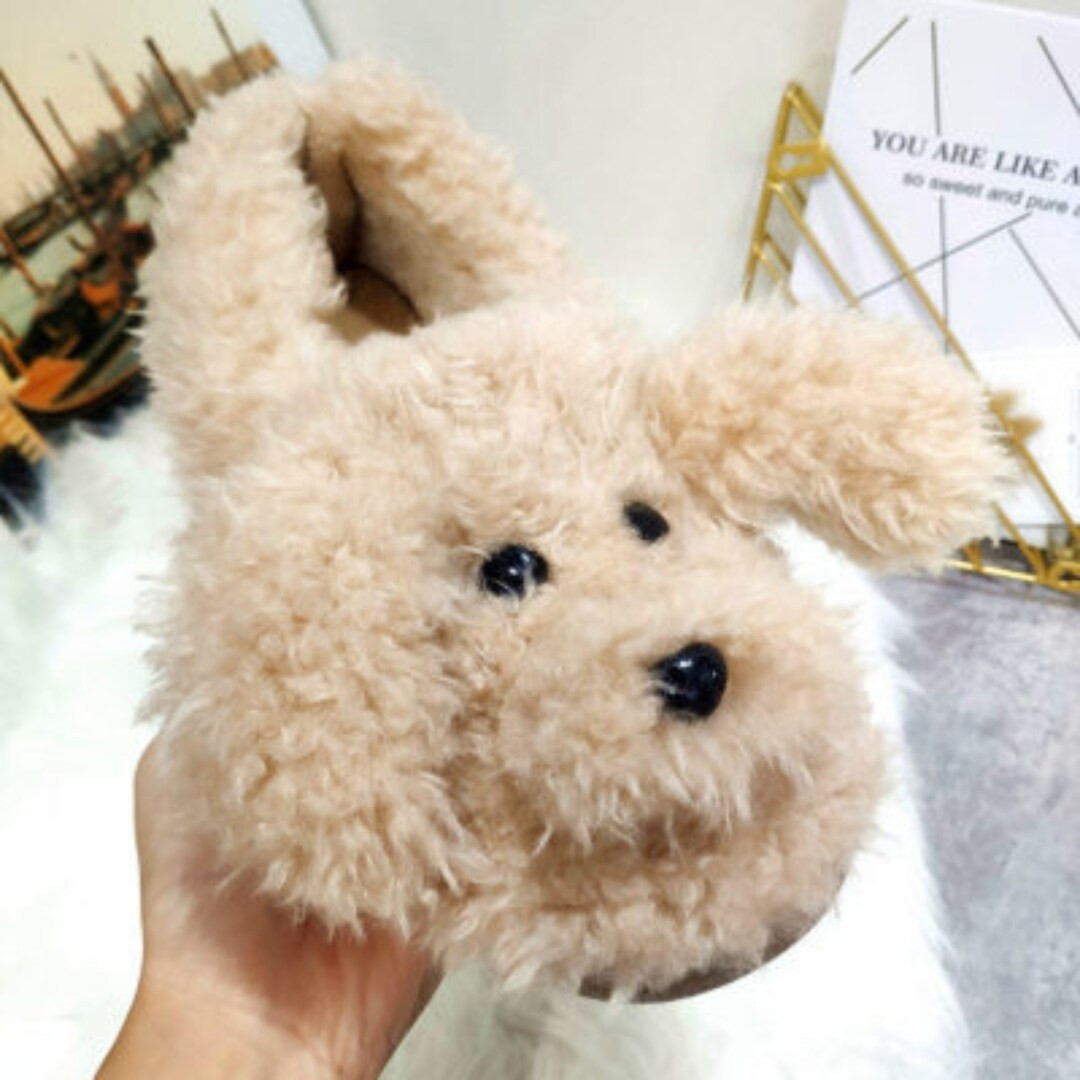Fluffy Dog Slippers: Cozy and Playful Footwear for Dog Lovers - Etsy Netherlands | Etsy (NL)