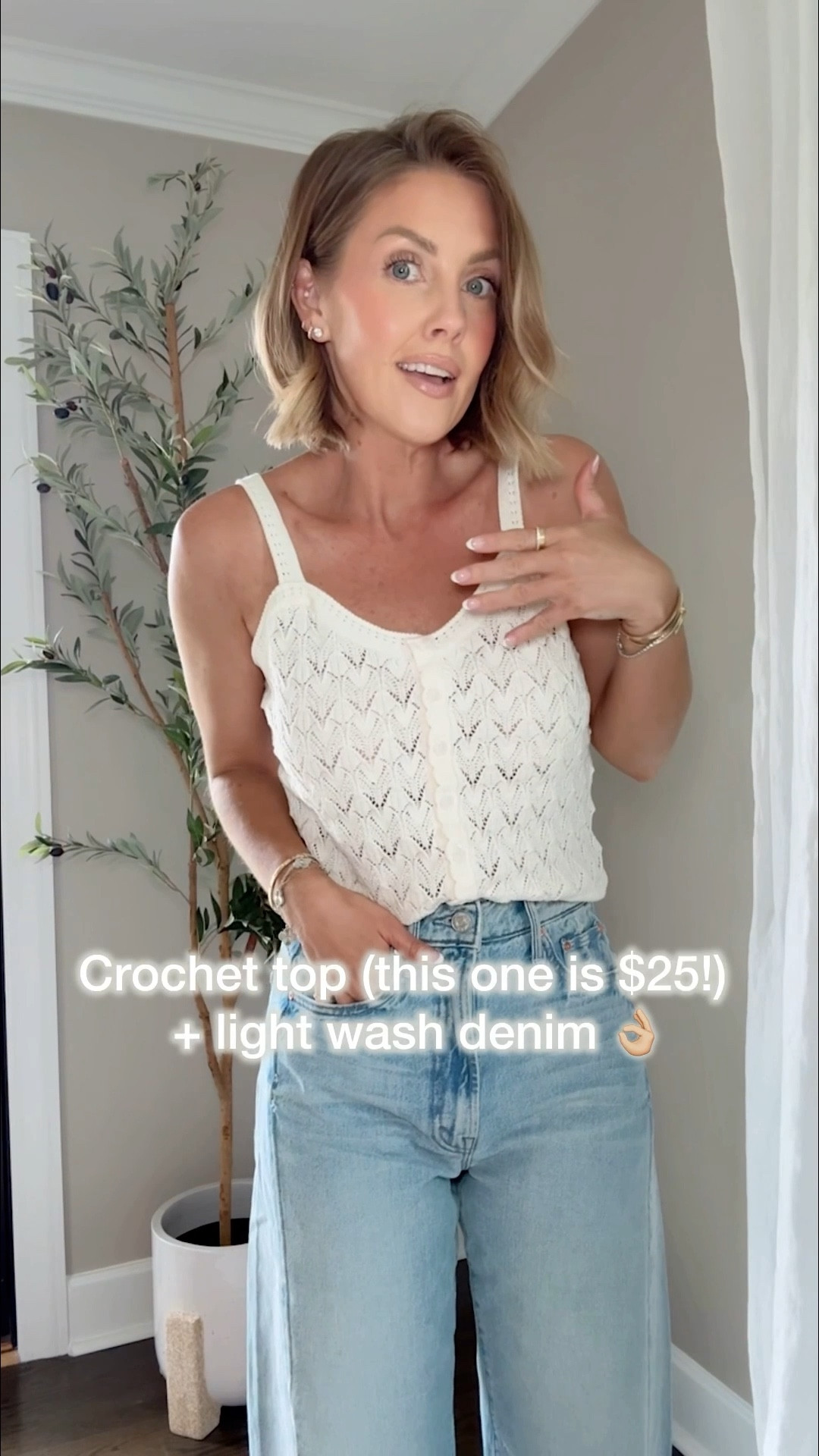  S Target top / 24 jeans (technically one size down for me) 

#LTKPetite #LTKootd #LTKOver40