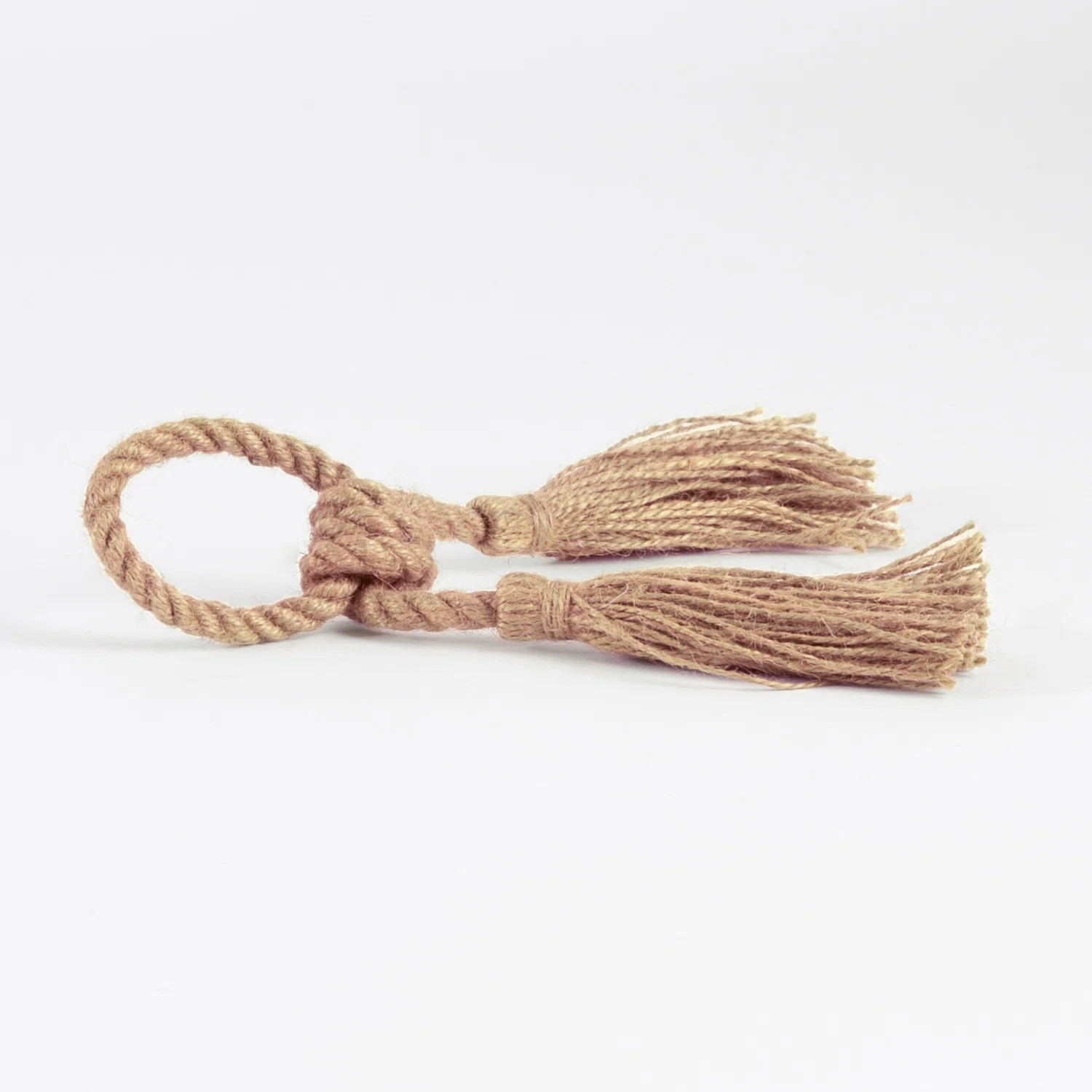 Harrietta Jute Tassel Napkin Rings (Set of 4) | Birch Lane