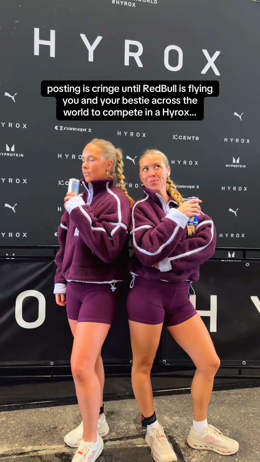 HYROX OUTFITS!! Wearing size small in the fleece!