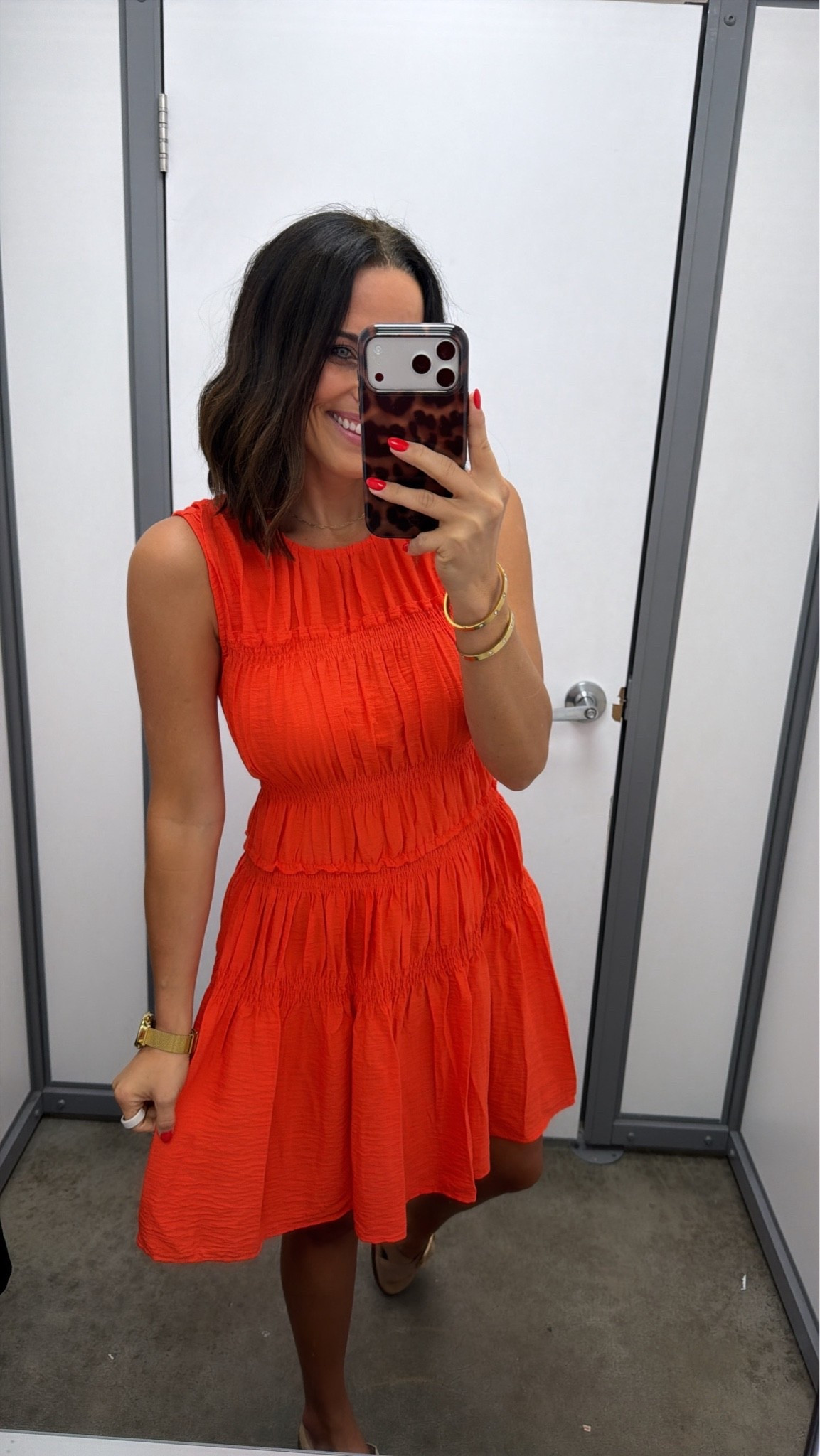 This dress is a summer showstopper ❤️ The color is so pretty in person, and the smocked waist gives it such a flattering fit without sacrificing comfort. Perfect for vacations, summer weddings, date nights, or any event where you want to look dressed up with minimal effort.

OUTFIT DETAILS:
Dress: Walmart

Size XS, 5’3 for reference

#LTKStyle #LTKFinds #WalmartFashion #WalmartStyle #SummerDress #AffordableFashion #VacationStyle #DateNightOutfit #OOTD #LTKUnder50