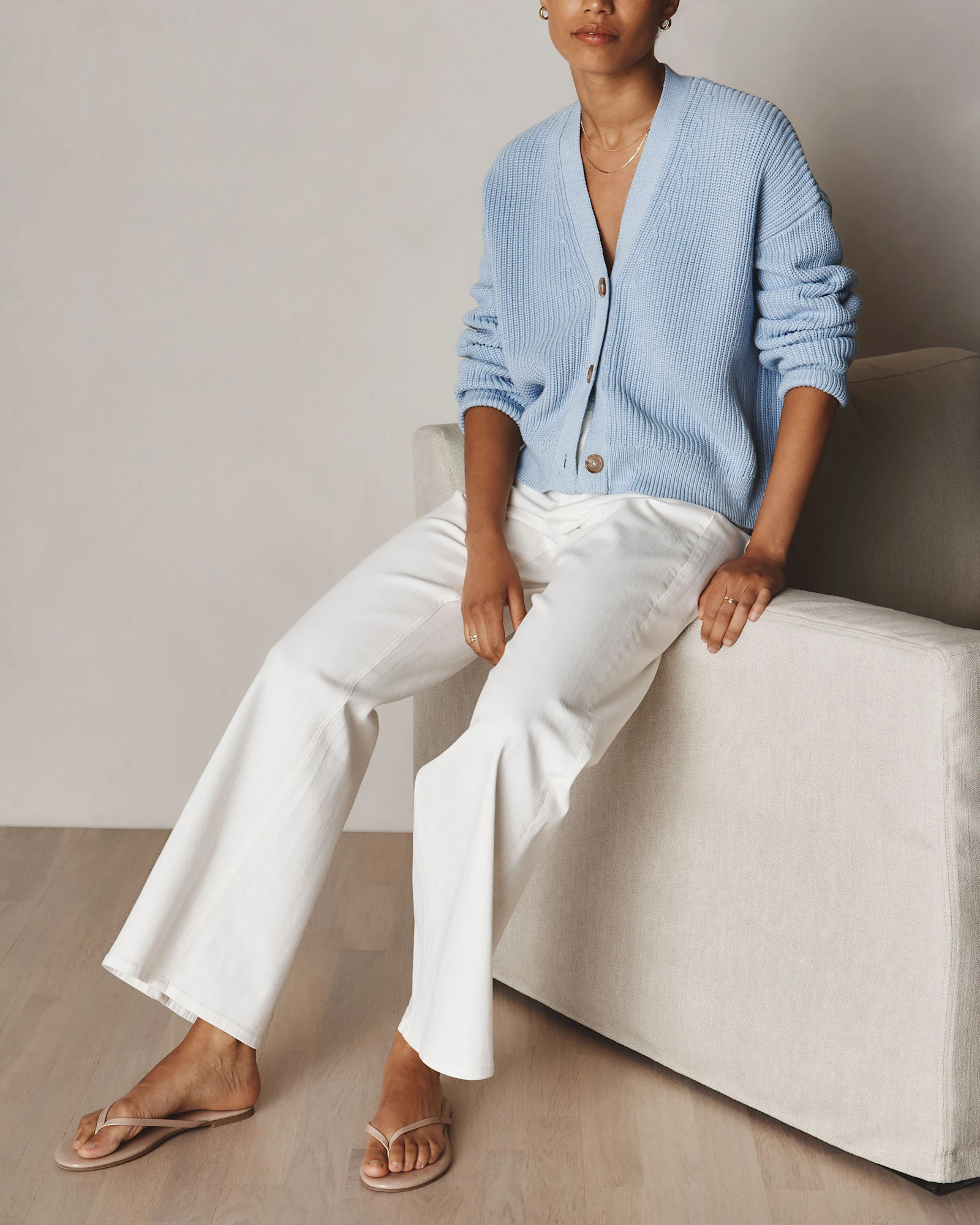 Bella Stretch Wide Leg Jeans | Quince