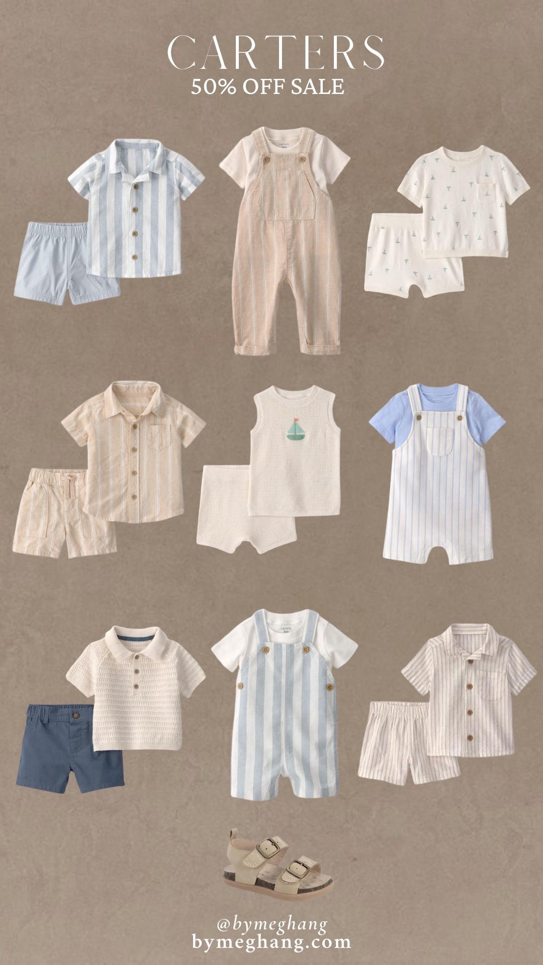 Stocking up on my baby boys spring and summer wardrobe with @Carters 50% off sale this weekend! Toddler boy clothes, cute boy clothes, baby boy clothes 

#LTKBaby #LTKSaleAlert #LTKmomlife