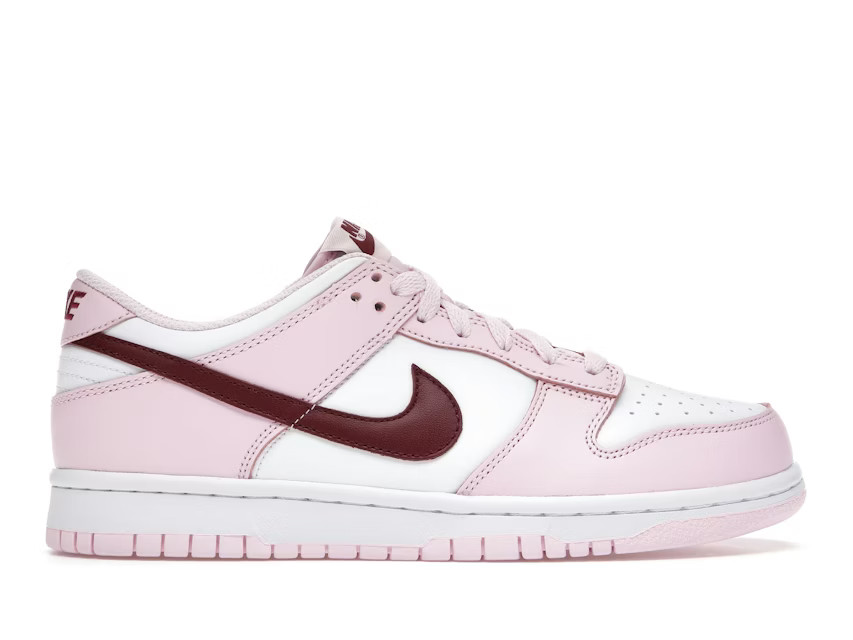 Nike Dunk Low Pink Foam Red White (GS) | StockX