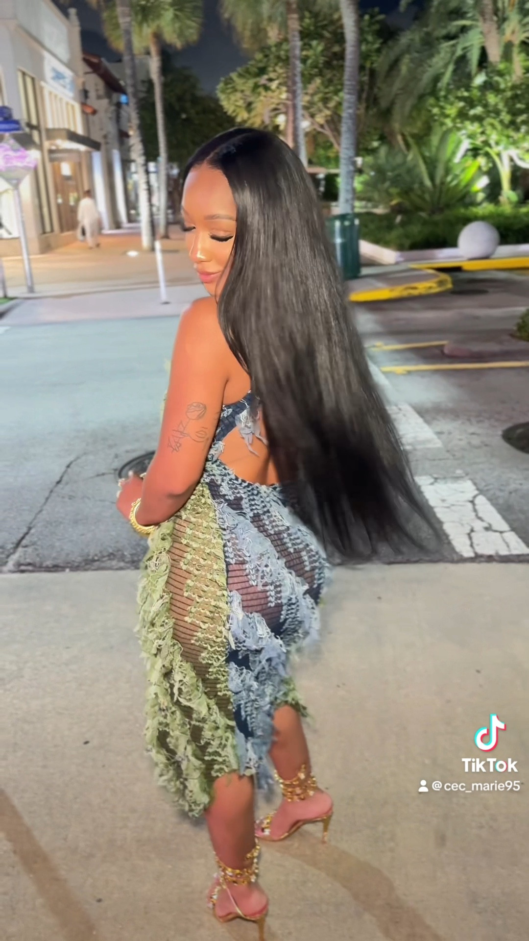 Birthday dress in Miami! The shoes were comfy (true to size) Dress stretchy and see through will require tan seamless panties (purchased mine from Target) size small in dress

#LTKstyletip