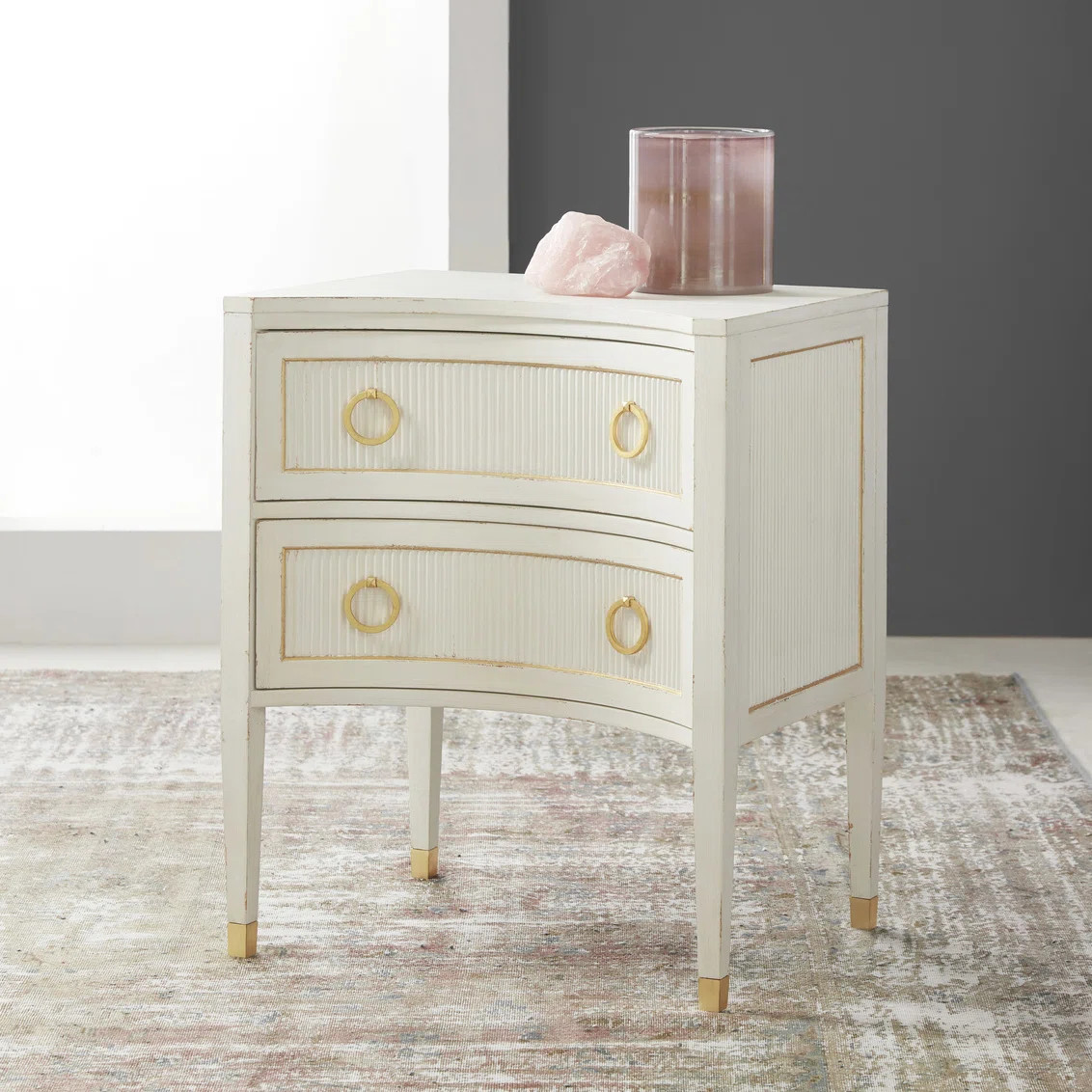 Gustavian 2 - Drawer Nightstand | Perigold