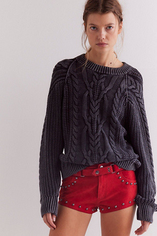 We The Free The Cool Kid Suede Micro Shorts | Free People (Global - UK&FR Excluded)