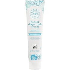 The Honest Company Organic Baby Diaper Rash Cream | Moisturizing + Calming Zinc Oxide Ointment | ... | Amazon (US)