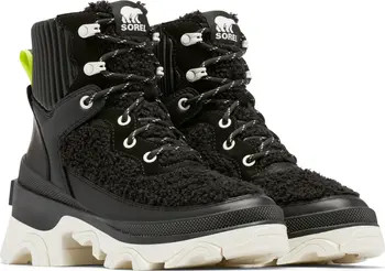 Brex™ Faux Shearling Lace-Up Boot (Women) | Nordstrom Rack