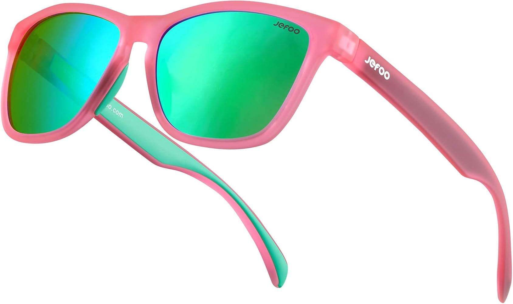 Jefoo Polarized Sports Sunglasses for Women Men Running Retro Trendy Sun Glasses UV400 Protection... | Amazon (US)