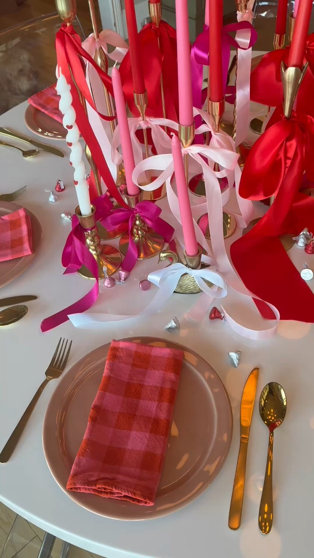 Valentine’s at my house isn’t subtle… and I wouldn’t have it any other way. 💕

If we’re going to celebrate love, we’re going all the way in — pink bows, red hearts, layered florals, stacks of books, lamps glowing in every corner. I want my home to feel like joy the minute you walk in.

I’ve always believed your space should tell a story. And this month, the story is simple: love lives here. In the kitchen where we gather. In the cozy corners where we pray. In the dining room where we linger a little longer.

Don’t save the pretty things for someday. Light the candles. Use the good dishes. Put out the heart-shaped everything. 💌

If it makes you smile, it belongs in your home.

Valentine’s home decor, pink and red decor, maximalist home styling, romantic house tour, heart themed decorations, cozy layered home, feminine interior design, festive living room decor, Valentine’s tablescape ideas, colorful home inspiration 

 #LTKValentine #LTKvlog #LTKHome