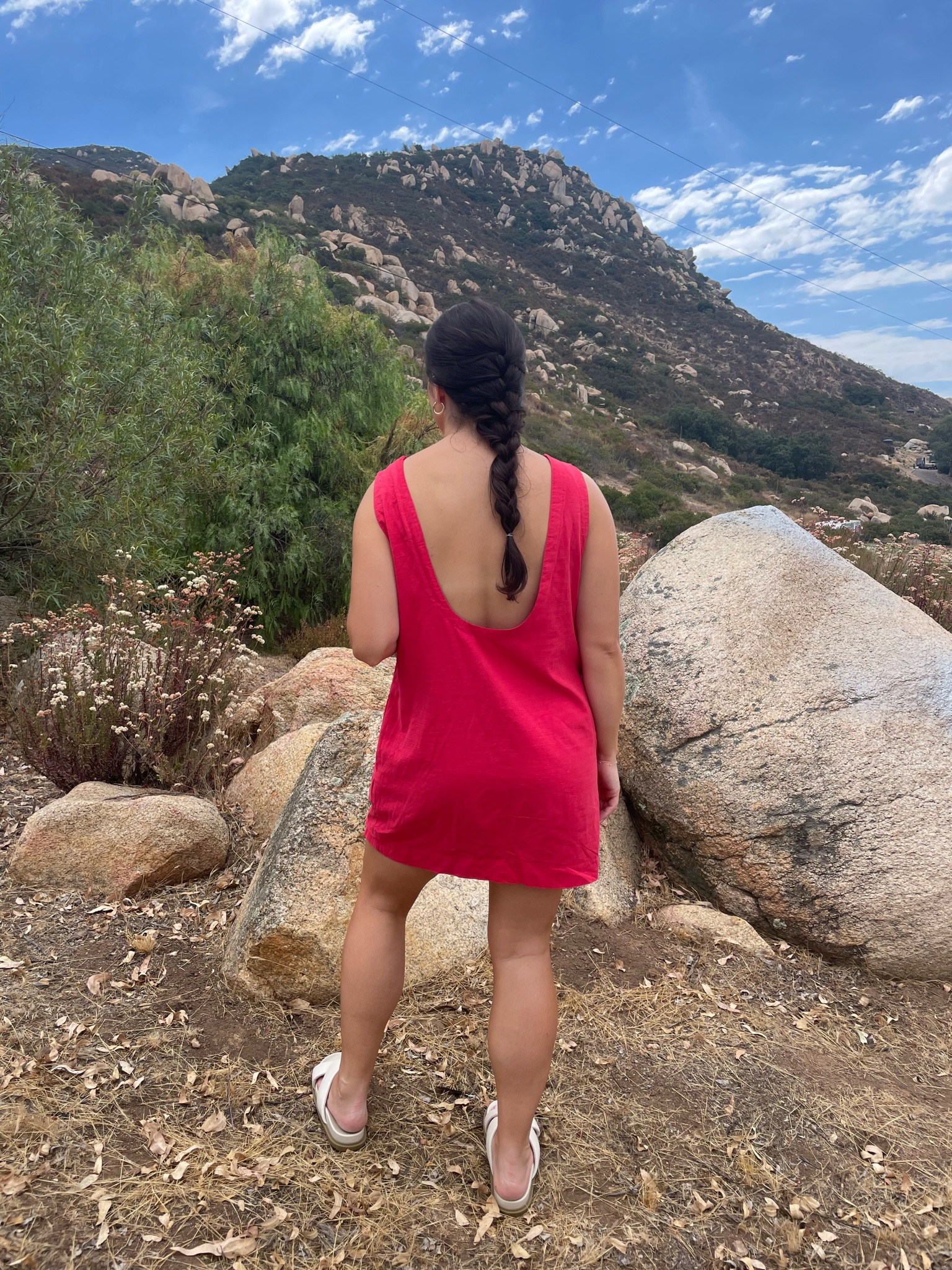 Day 2 travel look in southern Cal ❤️ I love this dress so much for an easy throw on and go—I sized up to large. Would also be a cute cover up! 

#LTKMidsize #LTKTravel #LTKFindsUnder50