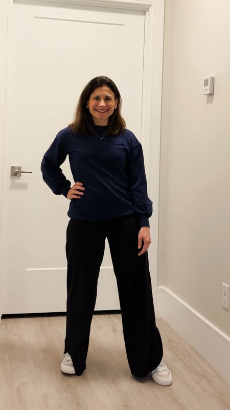 Lightweight sweatshirt and dressy yoga pants that are petite friendly. Wearing size small in pants and xs in sweatshirt.

What I wore for one of my platelet rich plasma injections (attempting to repair my uterine lining). *The lighting is terrible in my Airbnb.

I'm 4'10" and 115#; bust 32B, waist 26, hips 36


#LTKVideo #LTKStyleTip #LTKFindsUnder50