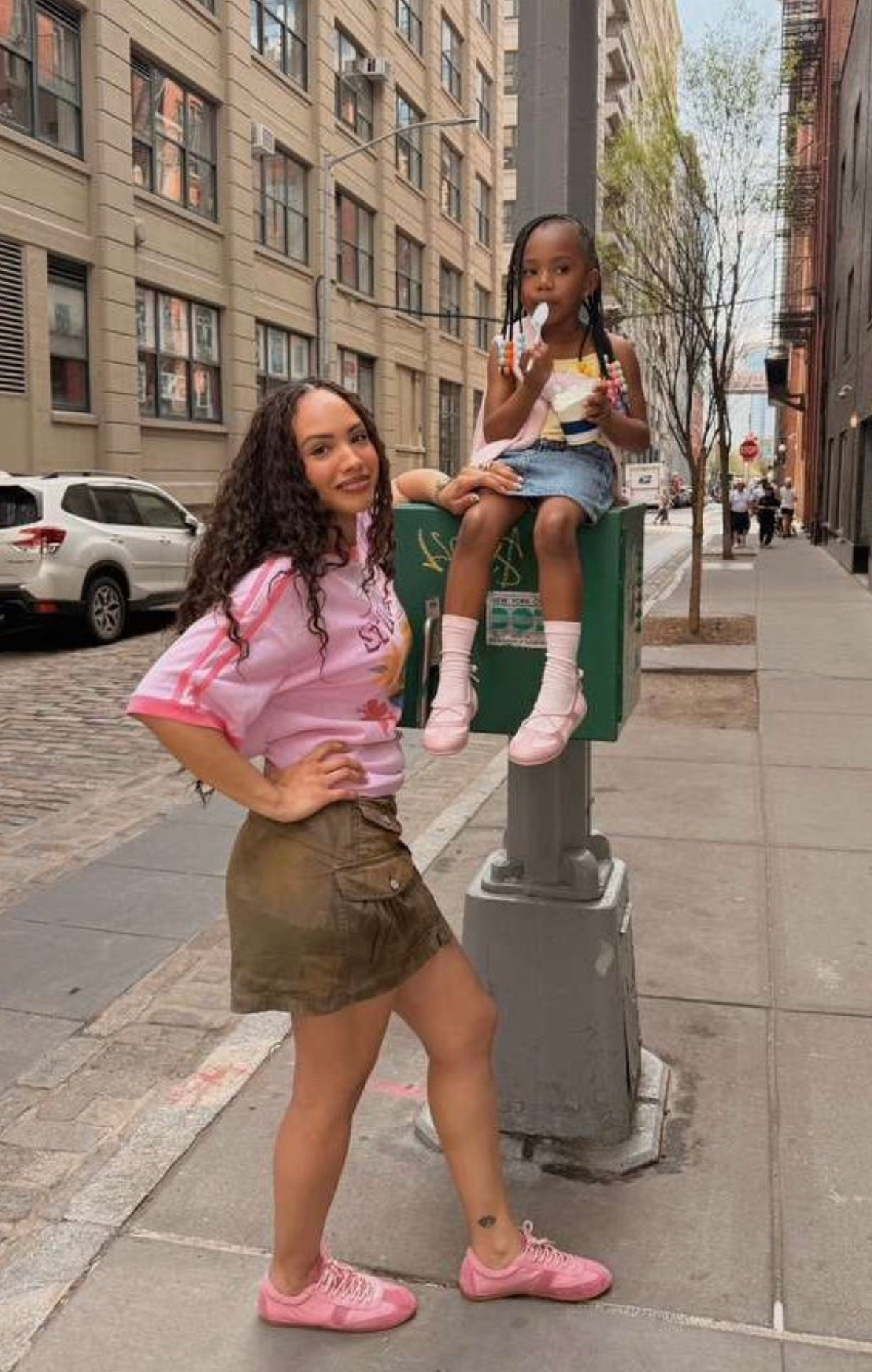 OOTD with twin 💗

City style, street style, easy outfit inspo, girly street style

#LTKgrwm #LTKootd