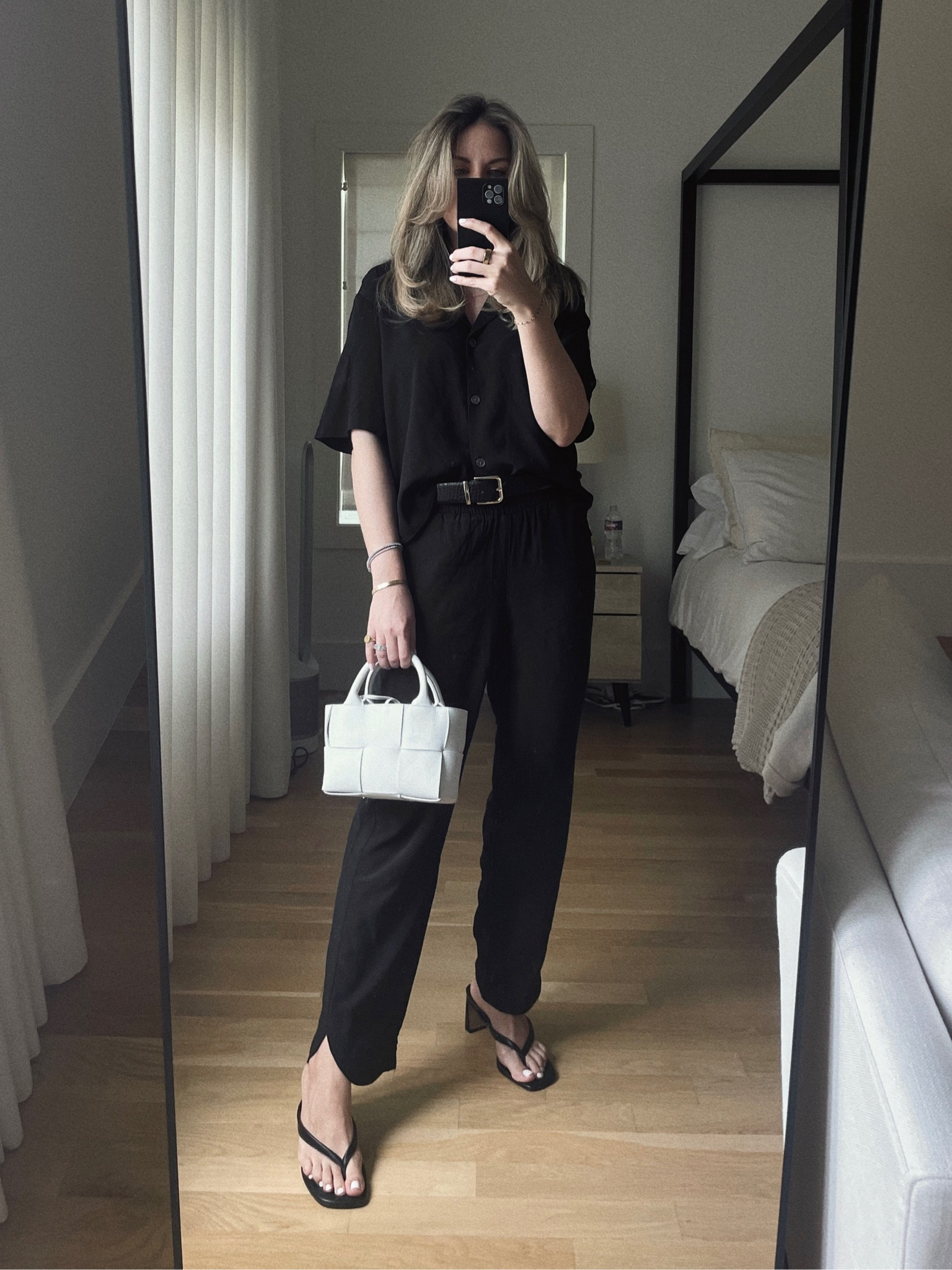 Black two piece summer set / date night 

#LTKunder50