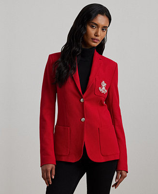 Lauren Ralph Lauren Bullion Jacquard Blazer, Regular & Petite - Macy's | Macy's