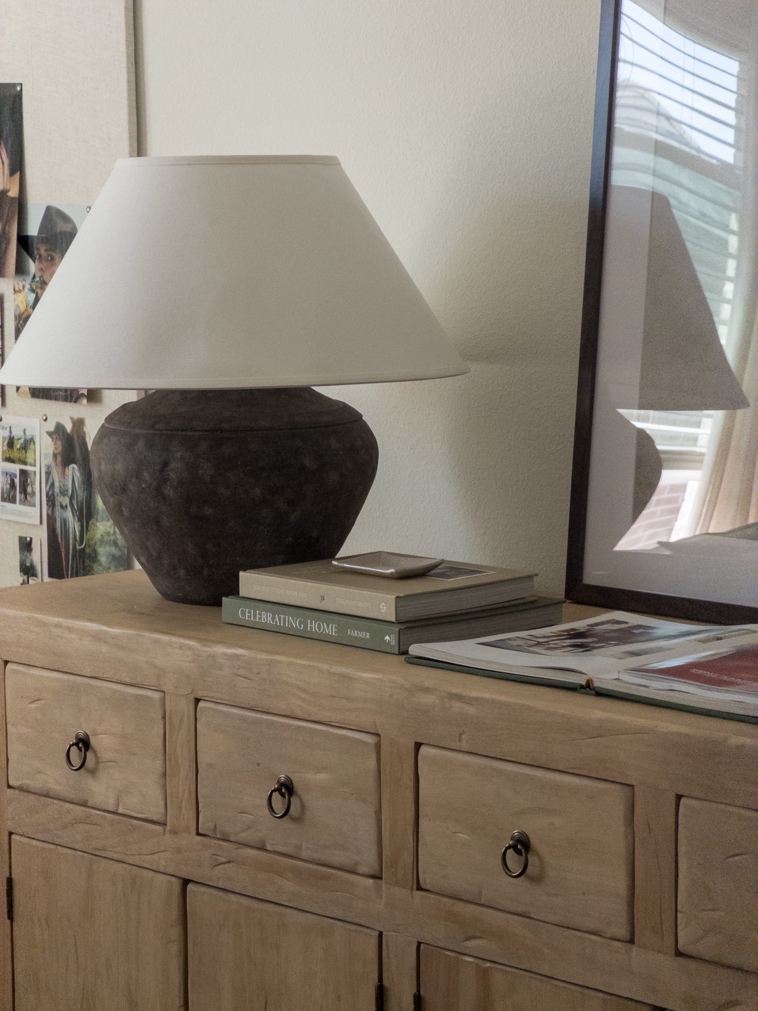my office sideboard 

Sideboard is a custom piece by @brandywine.tx on IG 

how to style a sideboard, my beauty room, beauty room inspo, console table styling, styling inspo, home office inspo, home office storage 

#LTKSeasonal #LTKHome