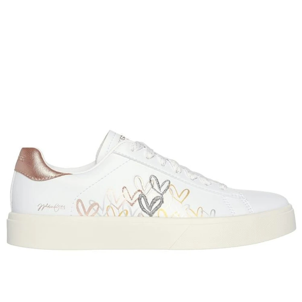 Witte sneakers met hartthema | Miinto Belgium