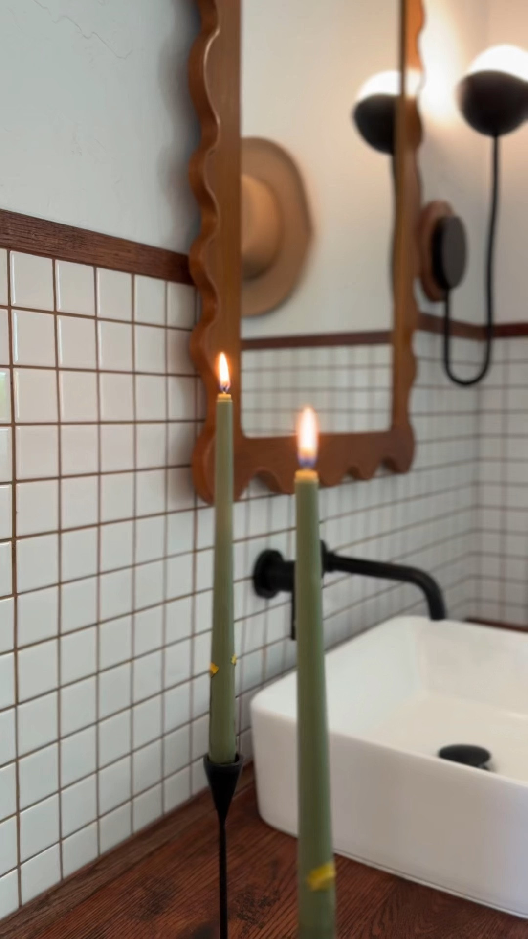 I’m thrilled about the new additions to my bathroom, thanks to @luluandgeorgia . The mirrors, sconces, and candle holder have transformed it into a peaceful haven. I’m not only inspired but also deeply relaxed. (More to come!) 

#LTKGiftGuide #LTKVideo #LTKhome