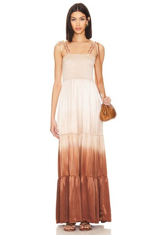 Rays for Days x REVOLVE Eleanor Maxi Dress in Carmel Ombre from Revolve.com | Revolve Clothing (Global)