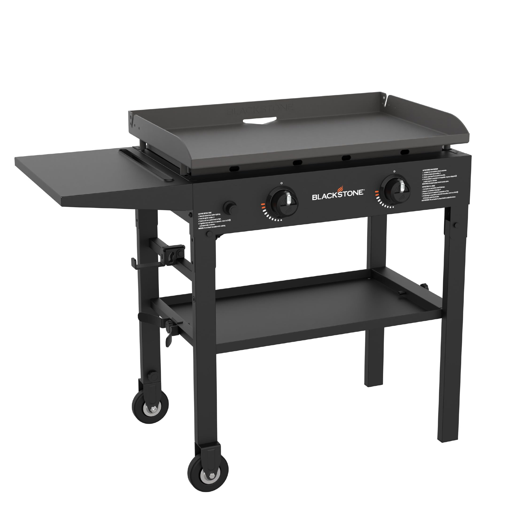 Blackstone Flat Top Gas Grill Griddle 2 Burner Propane Fuelled Rear Grease Management System, 151... | Amazon (US)