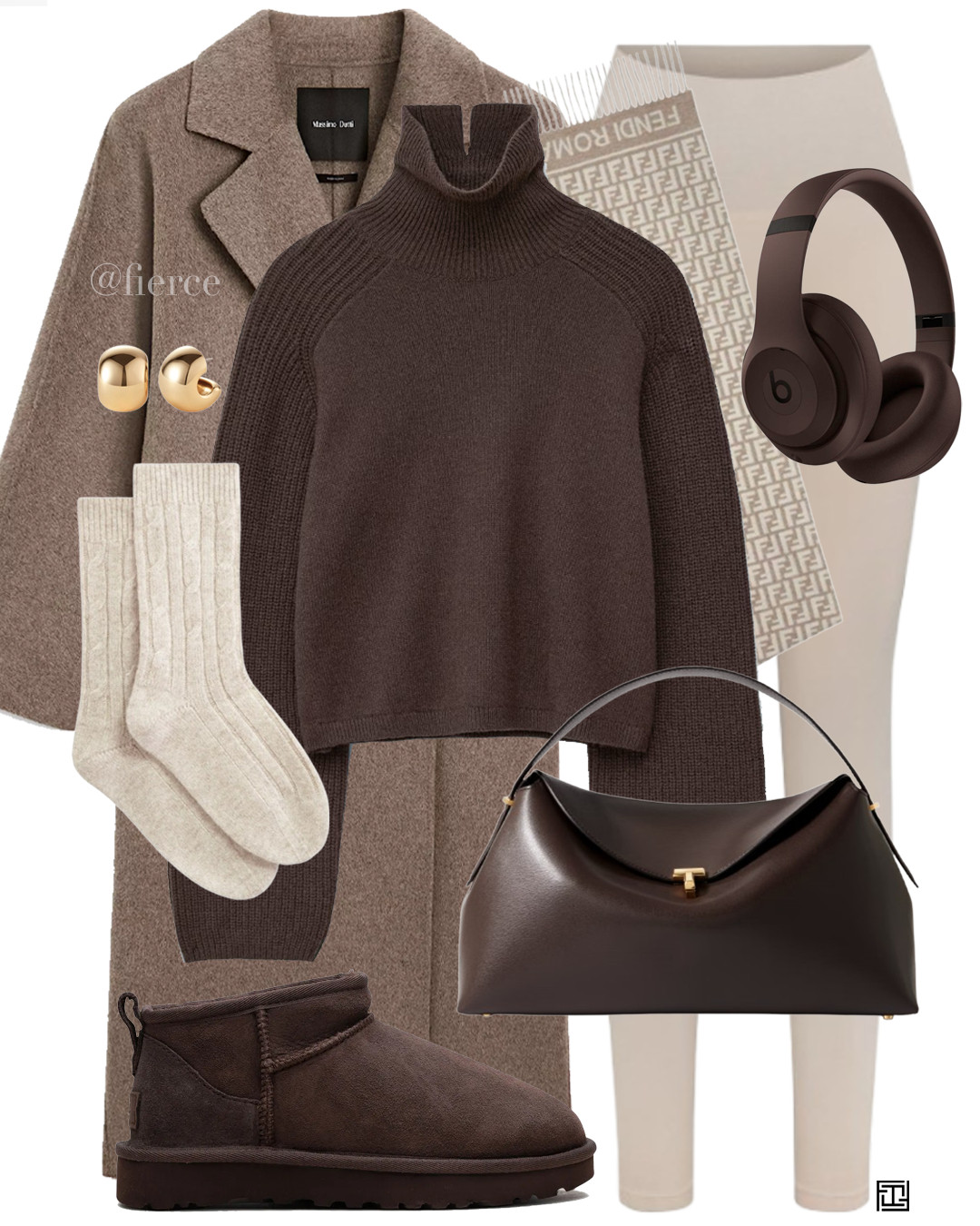 cream leggings chocolate mini ugg boots beige wool coat chocolate brown jumper brown beats headphones fendi beige scarf toteme t lock bag casual weekend comfy outfit school run look 

 

#LTKuk #LTKwinter #LTKeurope