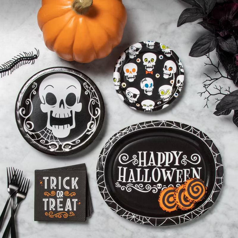 30ct Disposable Trick or Treat Halloween Beverage Napkins - Hyde & EEK! Boutique™ | Target