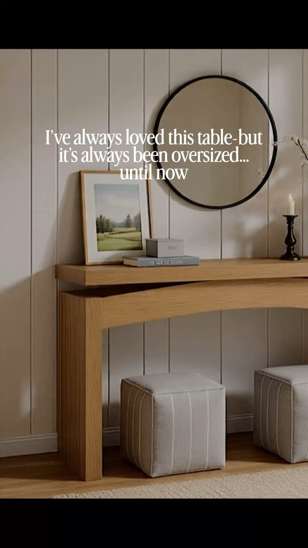 I flounder this beautiful console table in a smaller size! 

#consoletable #amazonfind #homedecor #homefurniture

#LTKHome