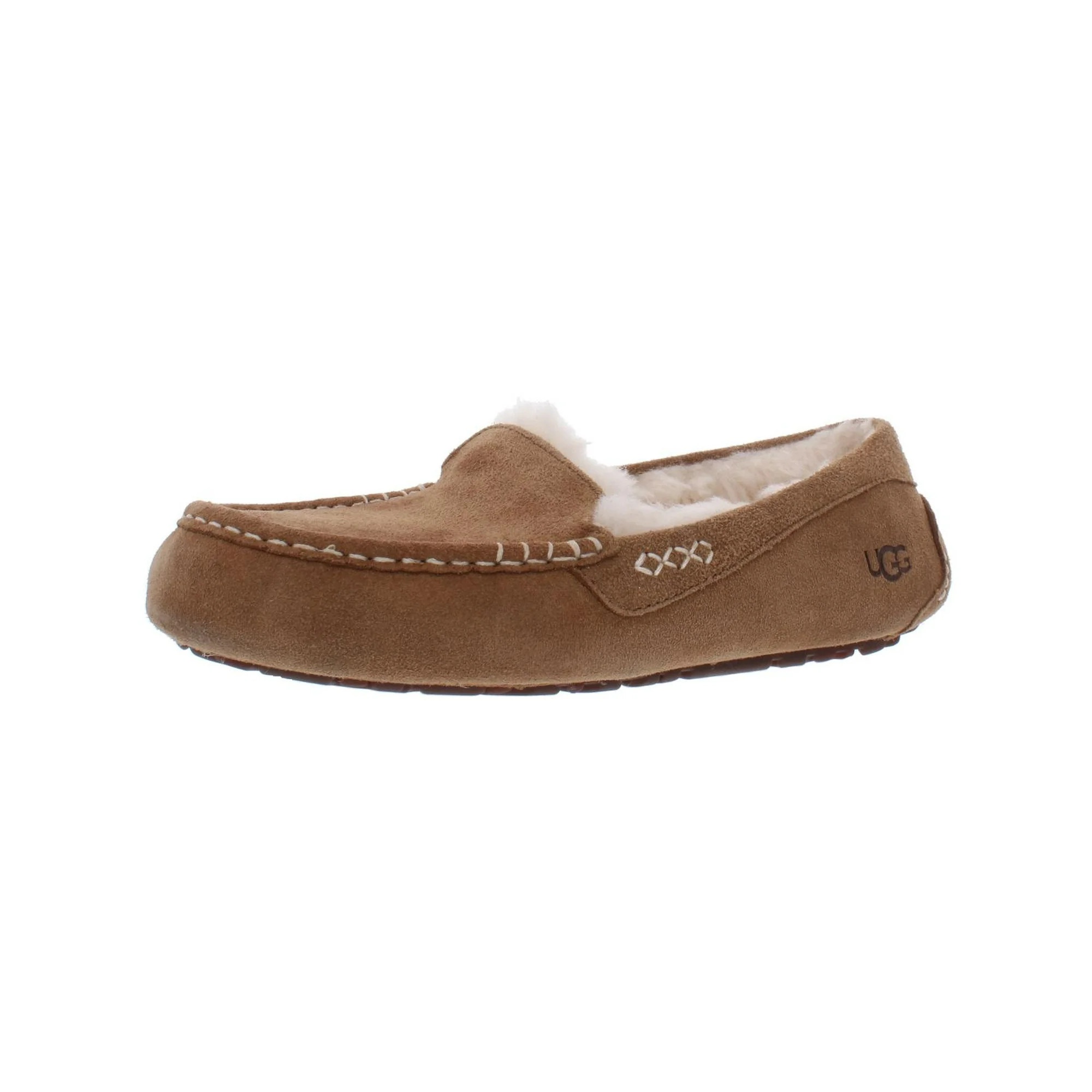 Ugg Womens Ansley Suede Comfy Moccasin Slippers | Walmart (US)