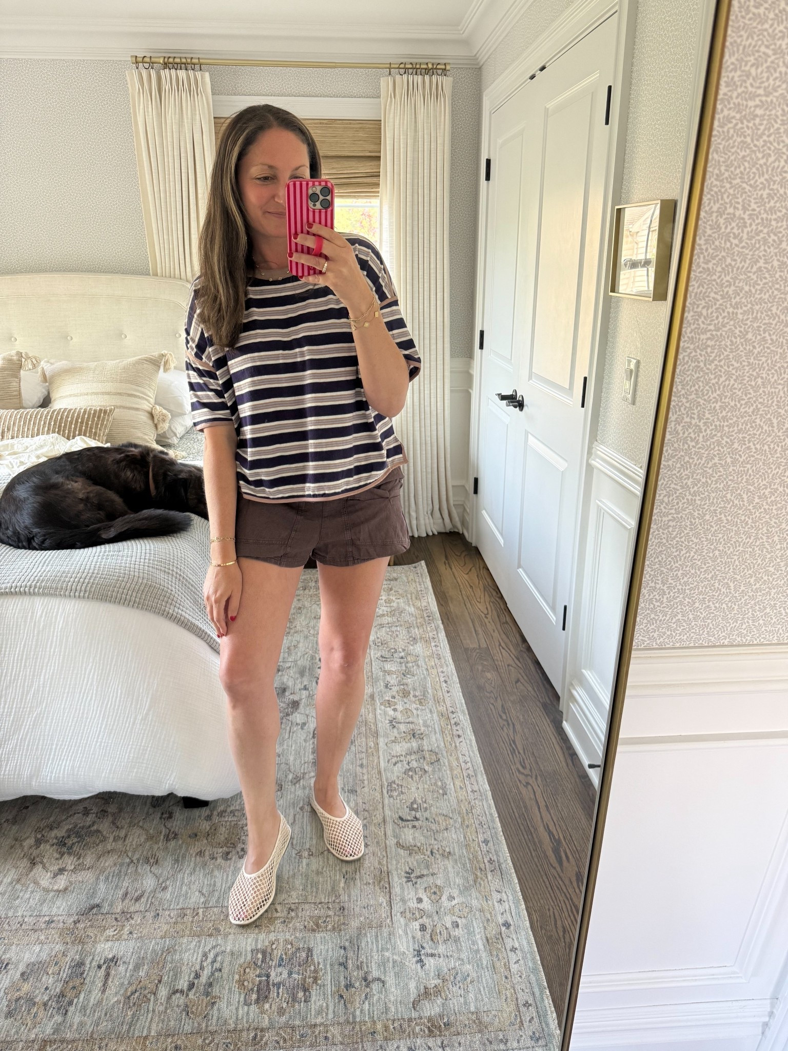 Cute new finds from Free People! Looooove these linen shorts (I’m wearing a size small in the brown here) and the striped t-shirt is so soft and flattering 🙌🏻

#LTKHome #LTKootd #LTKdayinmylife