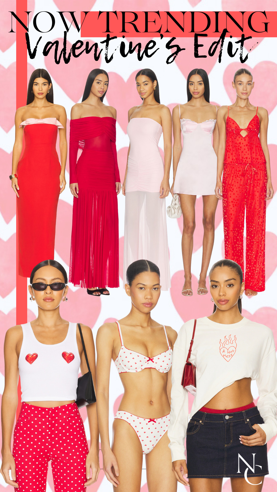 Valentine Faves for dinner dates, galentine brunhes and more! 

Shop here @revolve!

Nicole Colee, Date Night, red dress, red maxi dress, pink mini dress 

 #LTKValentine #LTKgrwm #LTKootd