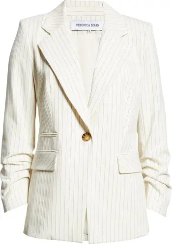 Veronica Beard Battista Pinstripe Dickey Jacket | Nordstrom | Nordstrom