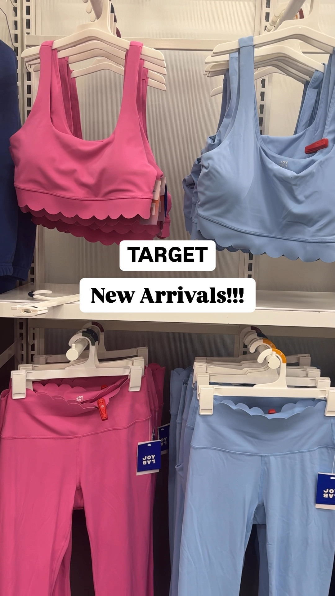 Target new arrivals! Matching workout set with scallop edge!! So cute! Loungewear! Target finds!!! 

#LTKWatchNow #LTKStyleTip #LTKActive