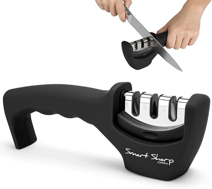 Messerschärfer - Smart Sharp von Lantana. Die erste Wahl zum Schärfen von Küchenmessern. Moder... | Amazon (DE)