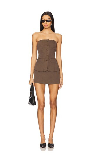 Marni Skirt Set in Brown | Revolve Clothing (Global)