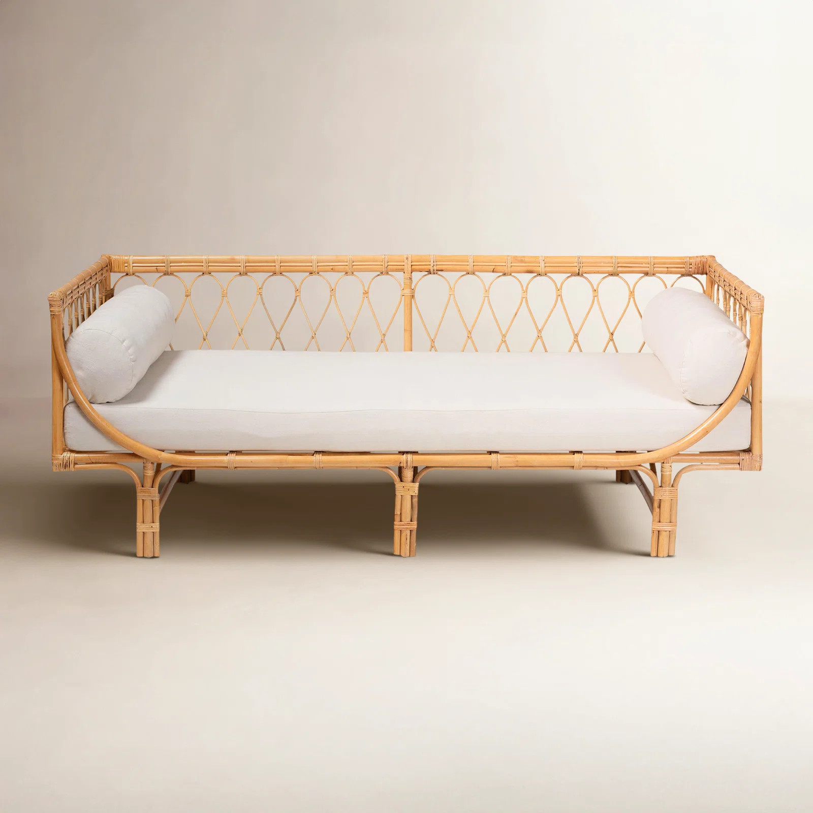 Deago Modern Bohemian Rattan Daybed | Wayfair North America