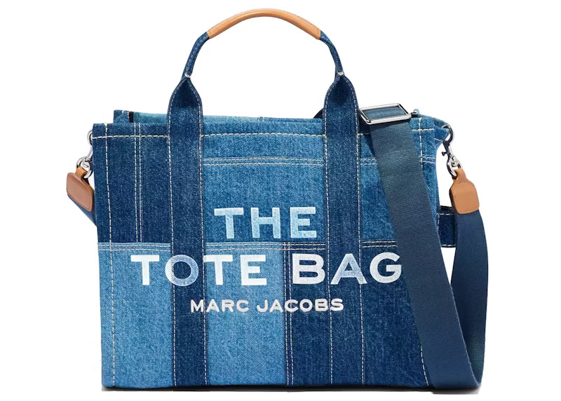 Marc Jacobs The Denim Tote Bag Medium Blue Denim | StockX
