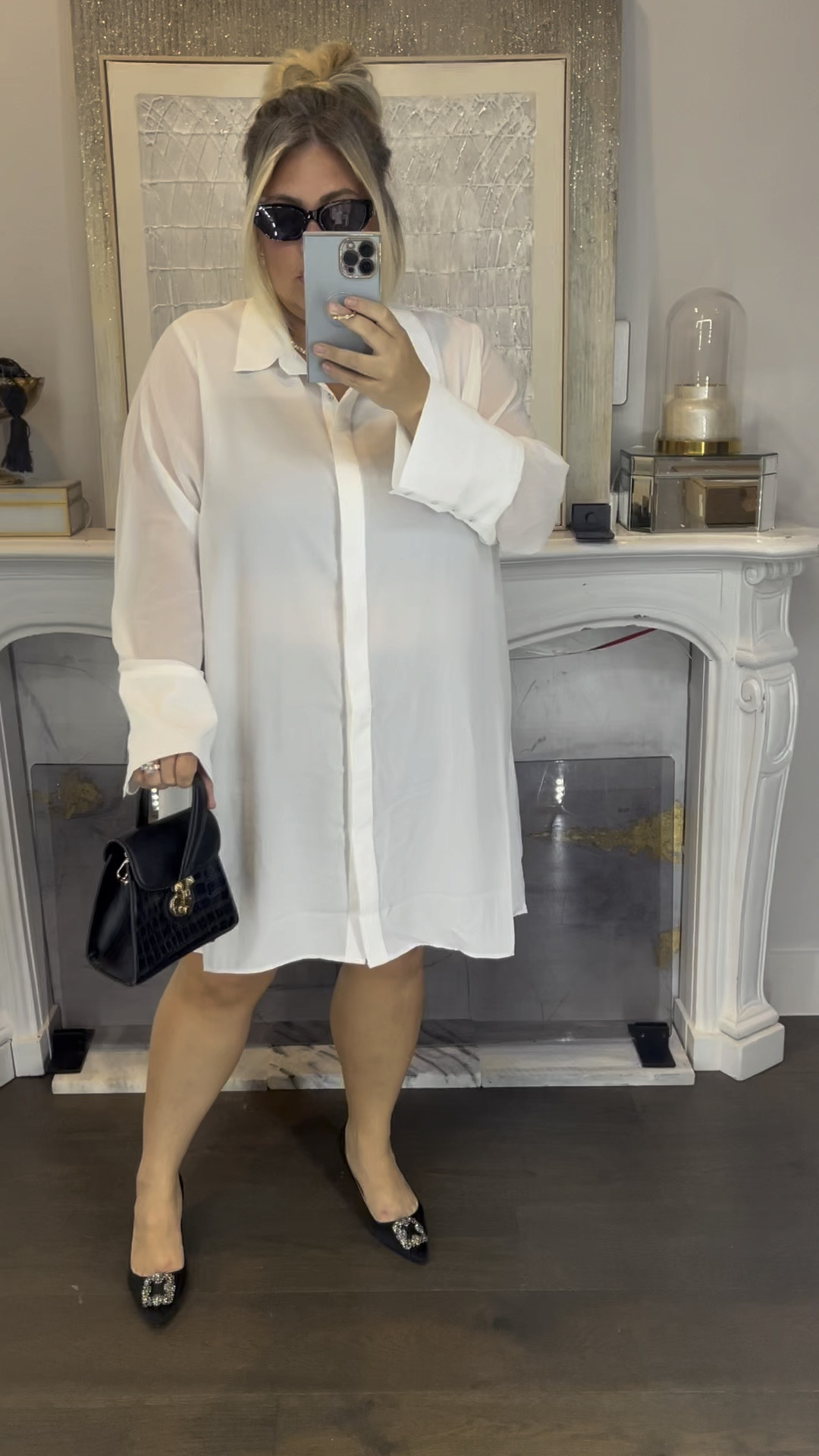 Date night outfit of the night! It’s so cute and comfy especially for the Texas weather! 