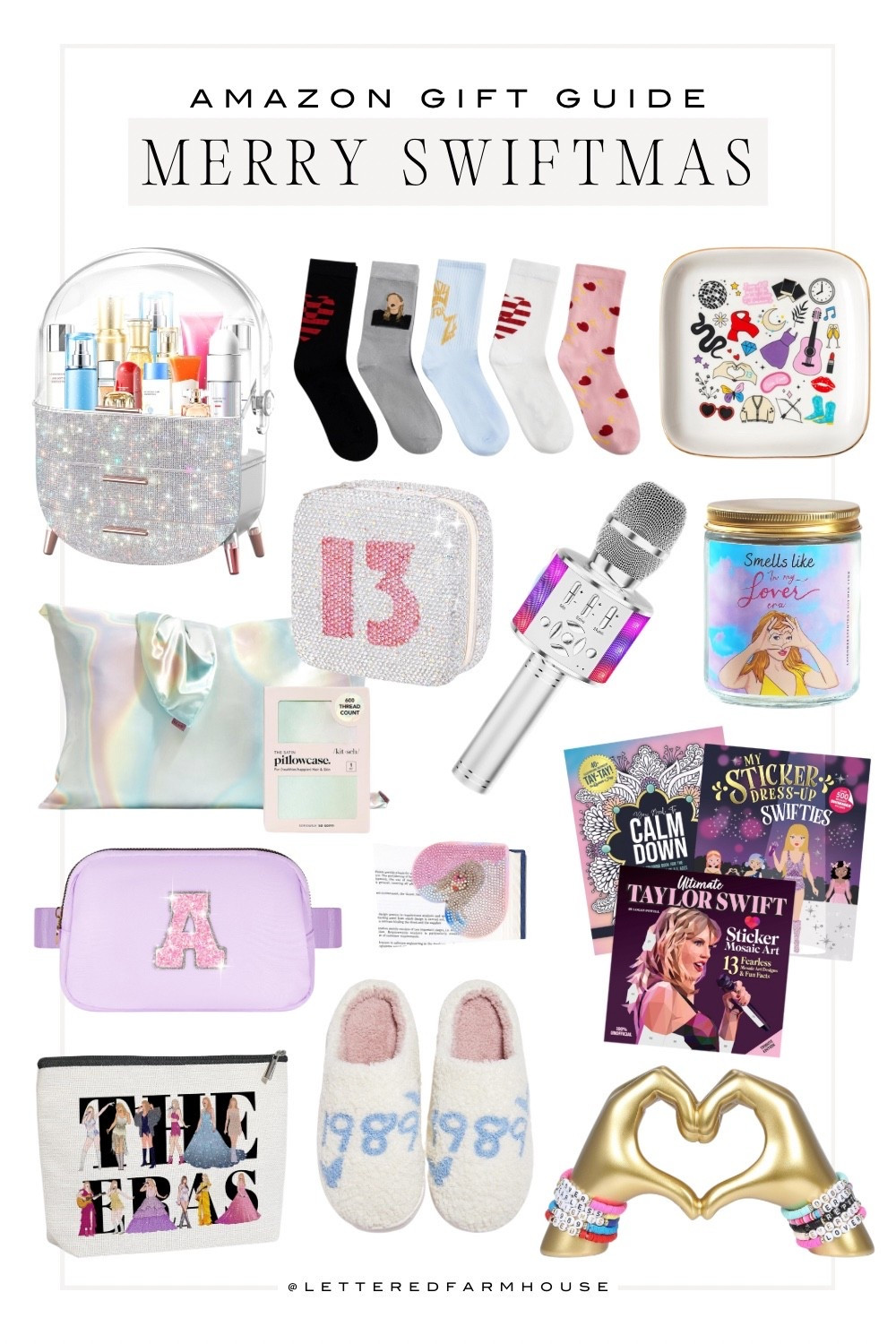 Looking for the perfect Taylor Swift-inspired Christmas gifts? Check out this ultimate Amazon gift guide for girls, tweens, and teens! From cute ‘The Eras’ merch to cozy ‘1989’ slippers, fun karaoke mics, sticker books, and more, these Taylor Swift-themed gifts are sure to make any Swiftie’s holiday sparkle. Perfect for stocking stuffers or under the tree, find all the must-have items to celebrate Merry Swiftmas in style! #TaylorSwiftGifts #ChristmasGifts #SwiftieChristmas #AmazonFinds #StockingStuffersForGirls #TweenGifts



#liketkit    
@shop.ltk
https://liketk.it/500Is

Follow my LTK @LetteredFarmhouse on the @shop.LTK app to view this post and get my exclusive app-only content!

#liketkit #LTKHoliday #LTKKids #LTKGiftGuide #LTKKids #LTKHoliday #LTKGiftGuide #LTKGiftGuide #LTKKids #LTKHoliday #LTKGiftGuide #LTKFindsUnder50 #LTKKids
@shop.ltk
https://liketk.it/5rO9D

#LTKHoliday #LTKGiftGuide #LTKKids