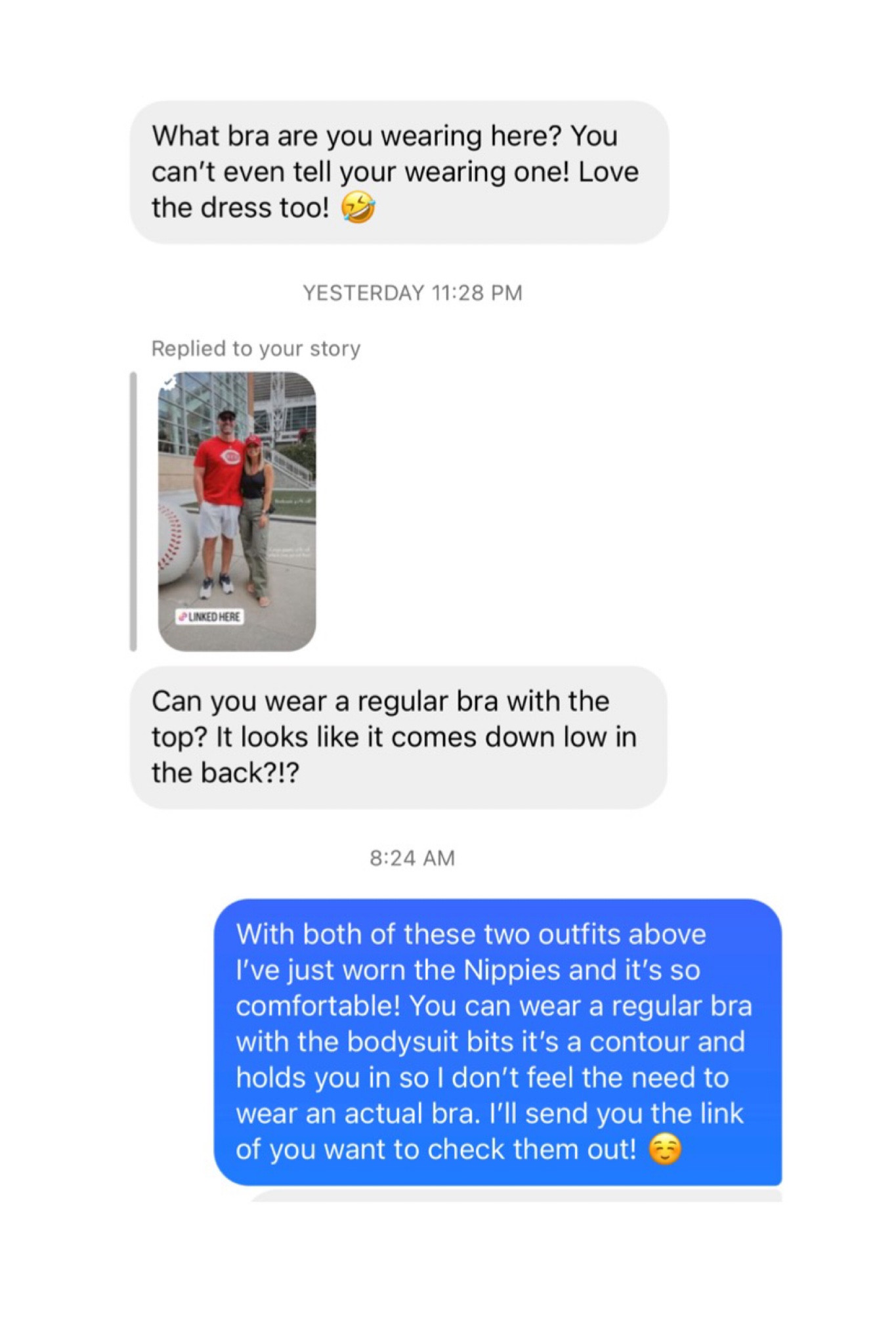 I wear the Nippies covers with most of my outfits anymore 🙌🏼 Feels like you aren’t wearing anything and you can’t see any straps or lines with your summer dresses and tops! Linked from Amazon! 

#LTKunder50 #LTKFind #LTKstyletip