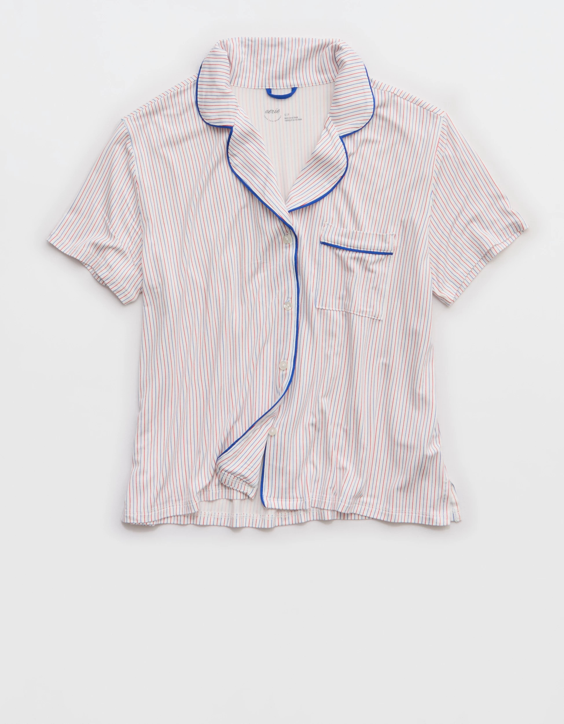 Aerie Real Soft\u00ae Short Sleeve Pajama Shirt | Aerie