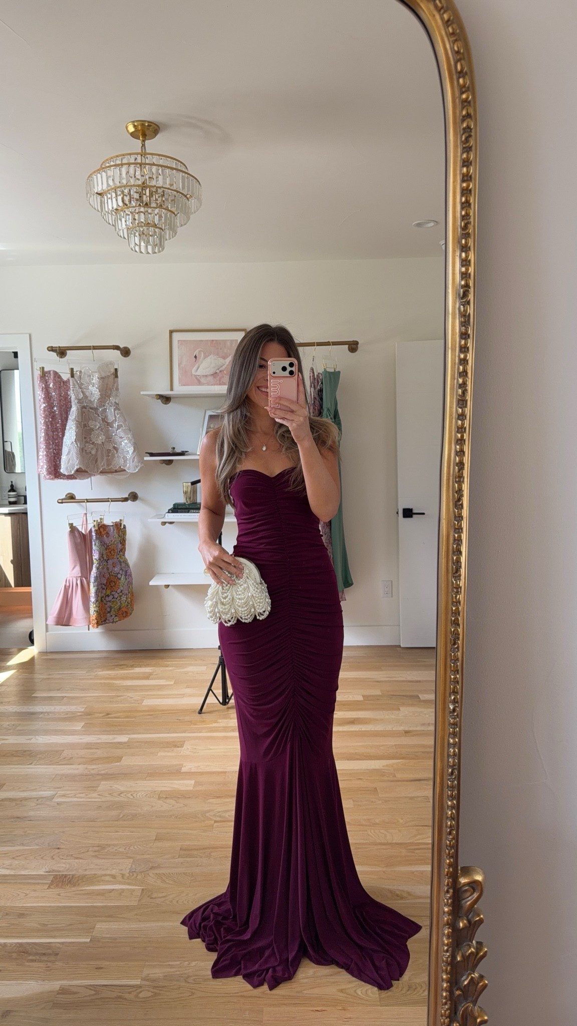 burgundy strapless ruched mermaid gown with a sweetheart neckline and sweeping train fall wedding guest dress for every girl 💍

I’m 5’4” & wearing my usual smalls/2

revolve code: tulip

fall wedding guest dresses, wedding guest dresses, cocktail dresses, semi-formal dresses, black tie wedding guest dresses, destination wedding guest dresses, garden party dresses, wedding guest outfit ideas, fall dresses, autumn dress

#LTKWedding #LTKgrwm #LTKootd