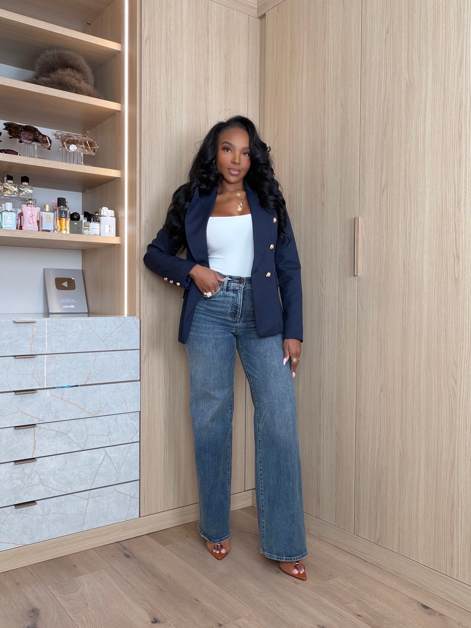 Scroll to shop! ✨ Everything from this look is linked below. 👇🏽    Wearing: Size Small | 5’4” | 140 lbs  📲   Download the FREE LTK app & follow me (@kirasfashionfinds) to shop all my daily finds.  #LTKootd #LTKPetite #LTKU
