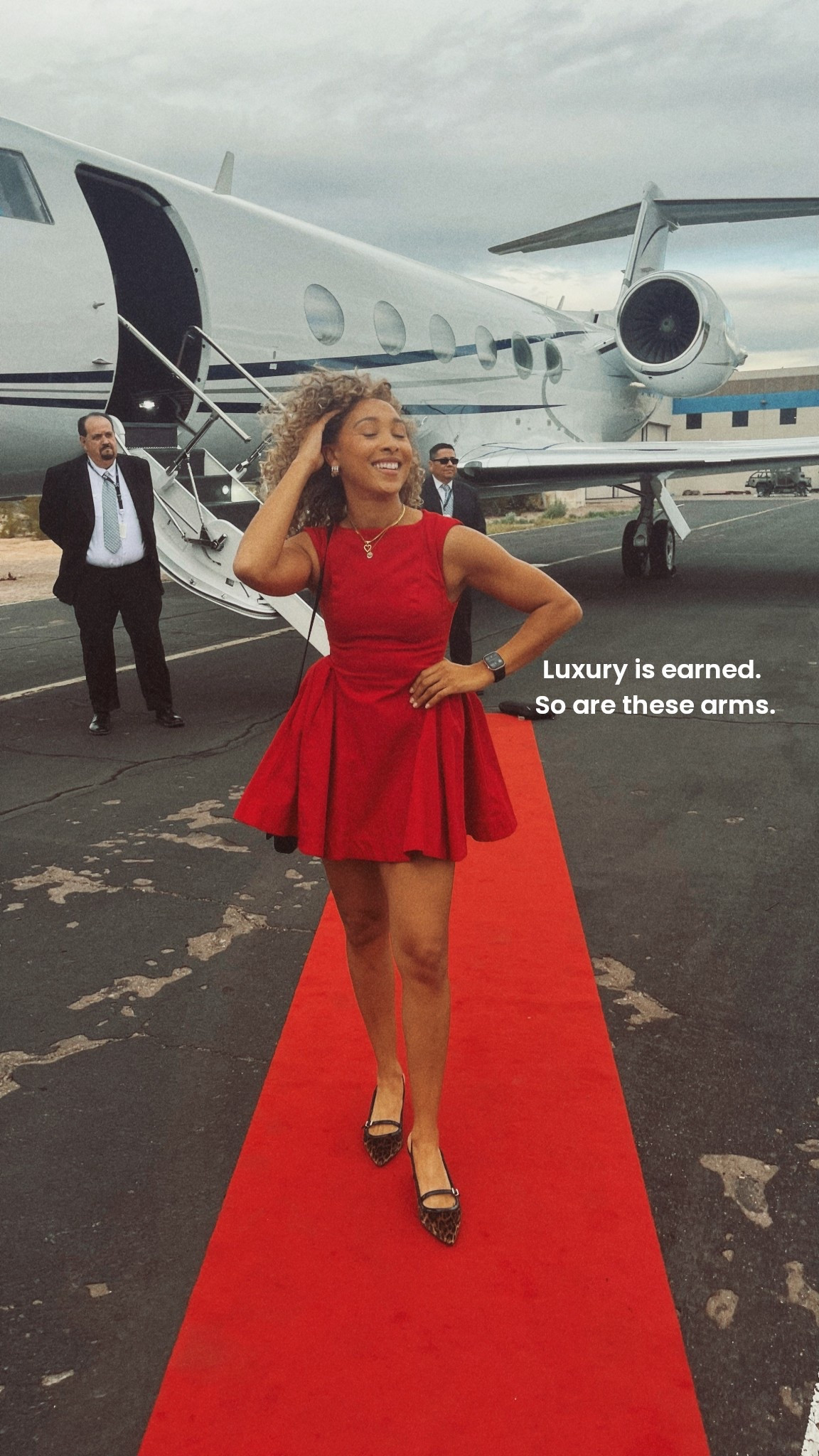 Muscle momma in real life and the smile is just an added bonus. I think red is my color this year ♥️💃🏽

The dress is anthro but I can’t find it so here is the next best thing. It will be you feel like a princess. 

#LTKootd #LTKdayinmylife #LTKValentine