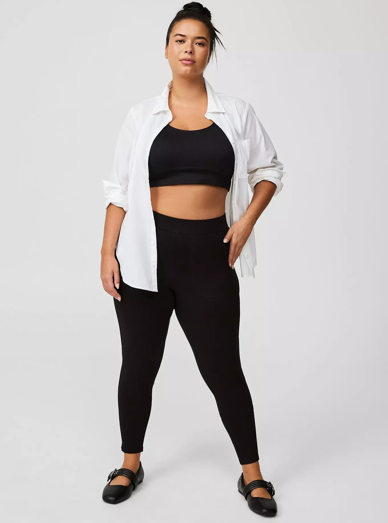 Full Length Signature Waist Pocket Legging | Torrid (US & Canada)