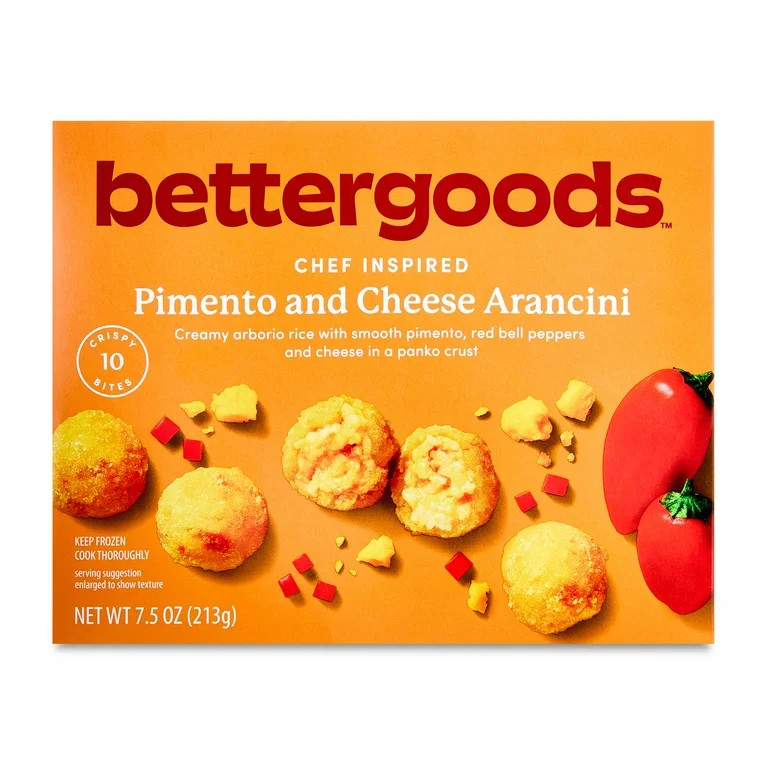 bettergoods Chef Inspired Pimento and Cheese Arancini, 7.5 oz (Frozen) | Walmart (US)