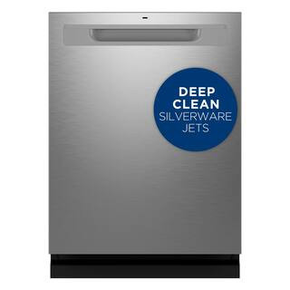 24 in. Fingerprint Resistant Stainless Top Control Built-In Tall Tub Dishwasher with 3rd Rack, Bo... | The Home Depot