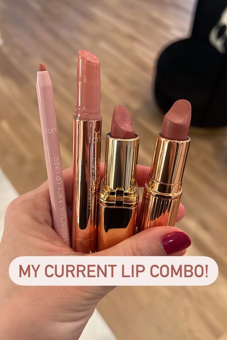 Liner: Buff
Gloss: Primrose or Mixed Berries
Lipstick: L’Oréal 173; CT Pillowtalk

#LTKFind #LTKbeauty #LTKunder50