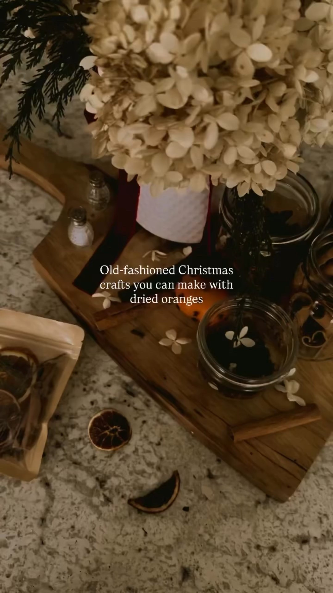 Handmade Christmas crafts will forever be my favorite… dried oranges, cloves, garlands, and simmer pots for gifting. These little projects make the whole season feel cozy and meaningful.

If you want the book that inspired these ideas, Legends of the Christmas Reindeer, or the supplies I used, comment SHOP and I’ll send the links from my LTK or Amazon.